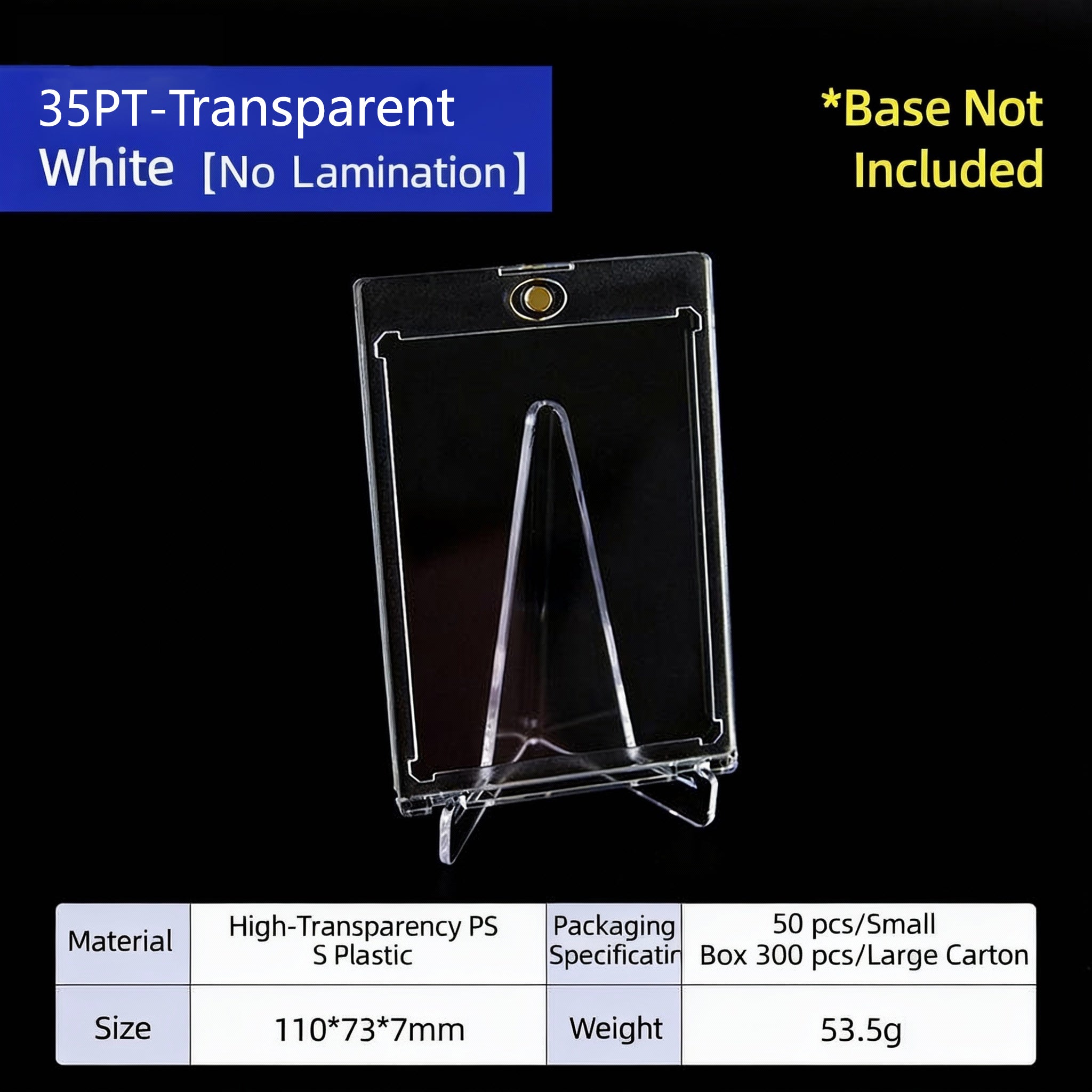 Magnetically attracts 35PT star cards, transparent card bricks, full set of Naruto, Pokemon, Yu-Gi-Oh, Ultraman card bricks.