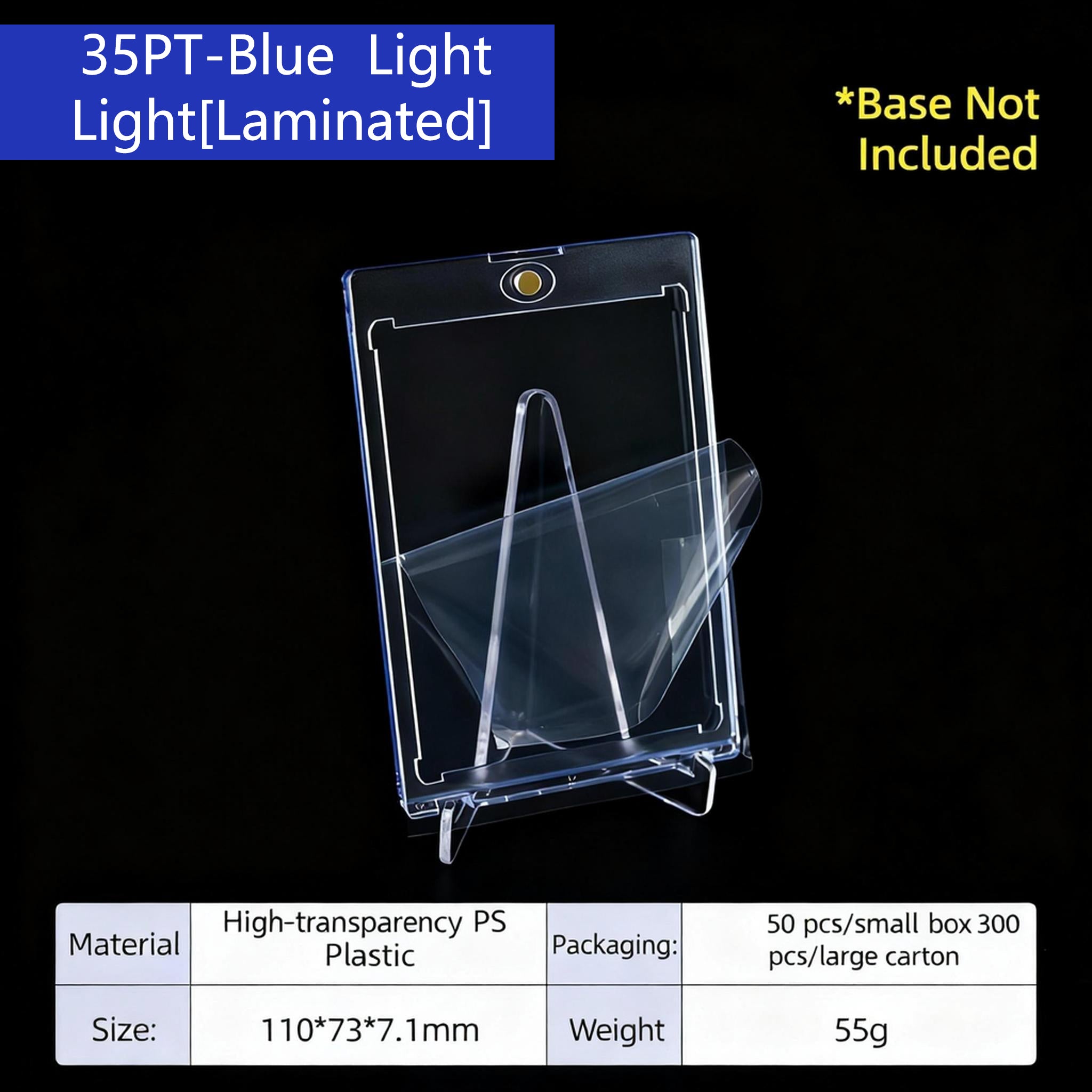 Magnetically attracts 35PT star cards, transparent card bricks, full set of Naruto, Pokemon, Yu-Gi-Oh, Ultraman card bricks.