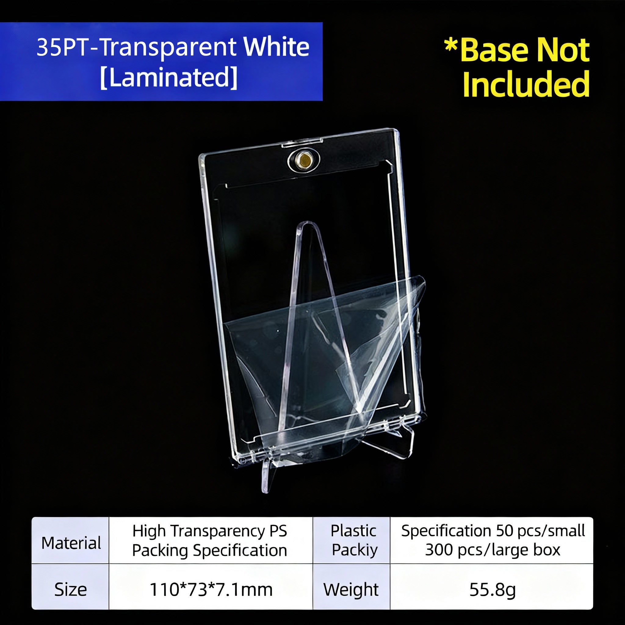 Magnetically attracts 35PT star cards, transparent card bricks, full set of Naruto, Pokemon, Yu-Gi-Oh, Ultraman card bricks.