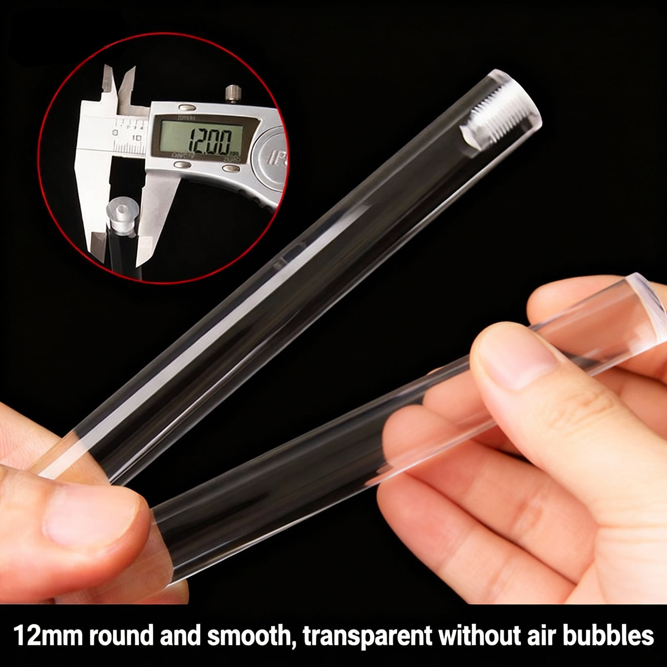 Beauty Live Stream Multi-Tiered Acrylic Display Rack - Clear Step Shelf for Makeup, Cosmetics Organization & Premium Product Showcasing