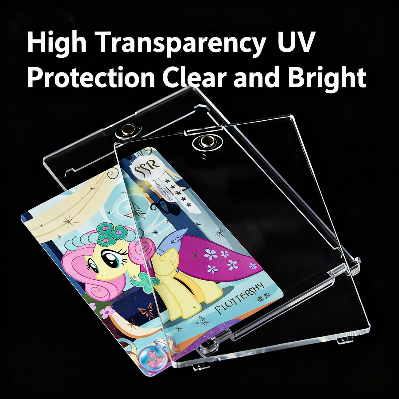 Magnetically attracts 35PT star cards, transparent card bricks, full set of Naruto, Pokemon, Yu-Gi-Oh, Ultraman card bricks.