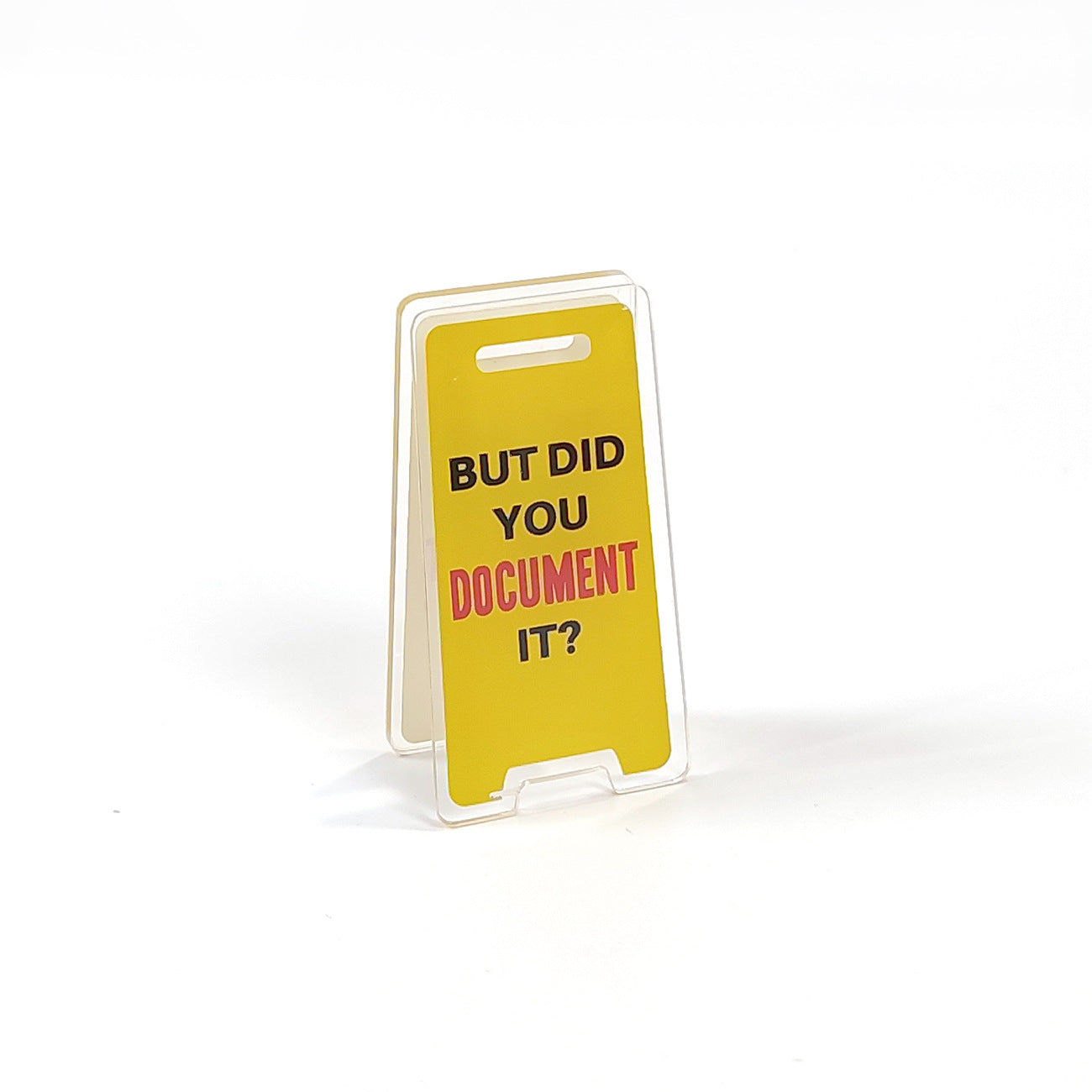 Humorous Acrylic Desktop Clips - Office Do Not Disturb Signs, Funny Desk Accessories for Work & Home
