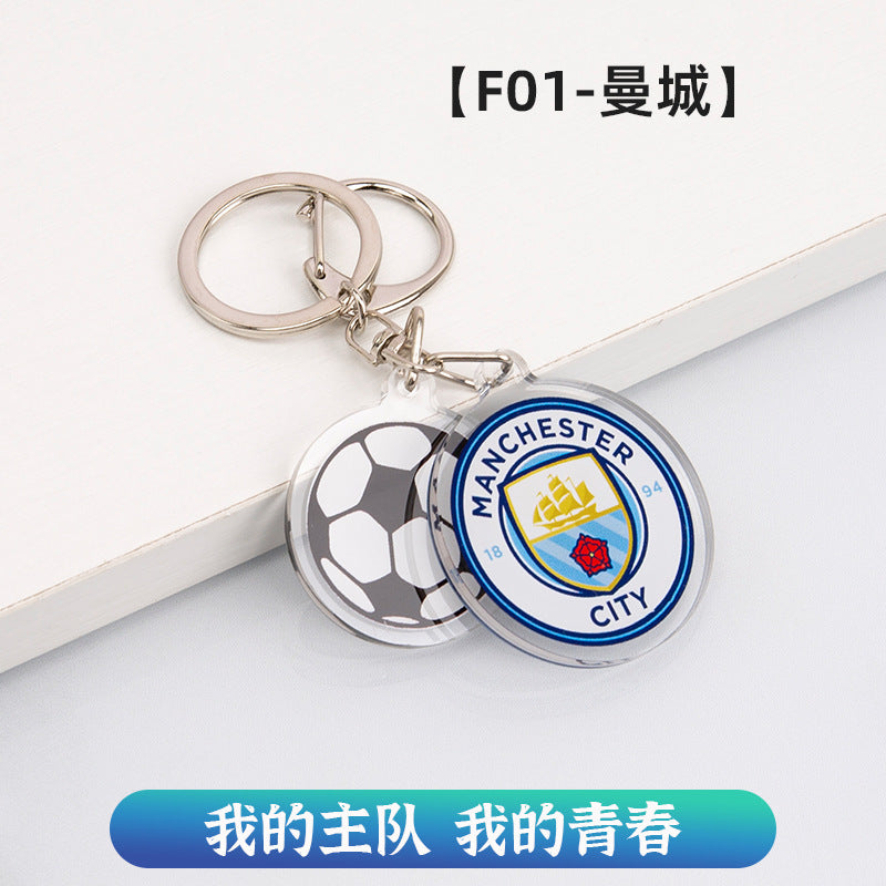 European Football Club Keychains - Soccer Team Logo Keychains, Bulk Pricing for Fans & Retailers