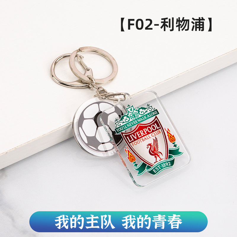 European Football Club Keychains - Soccer Team Logo Keychains, Bulk Pricing for Fans & Retailers