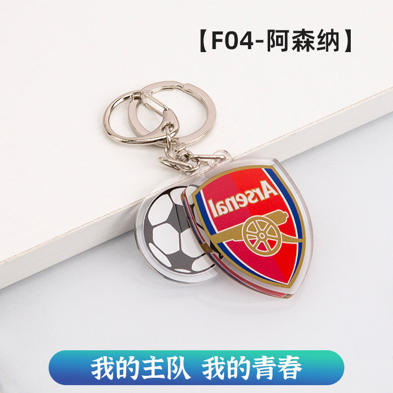 European Football Club Keychains - Soccer Team Logo Keychains, Bulk Pricing for Fans & Retailers