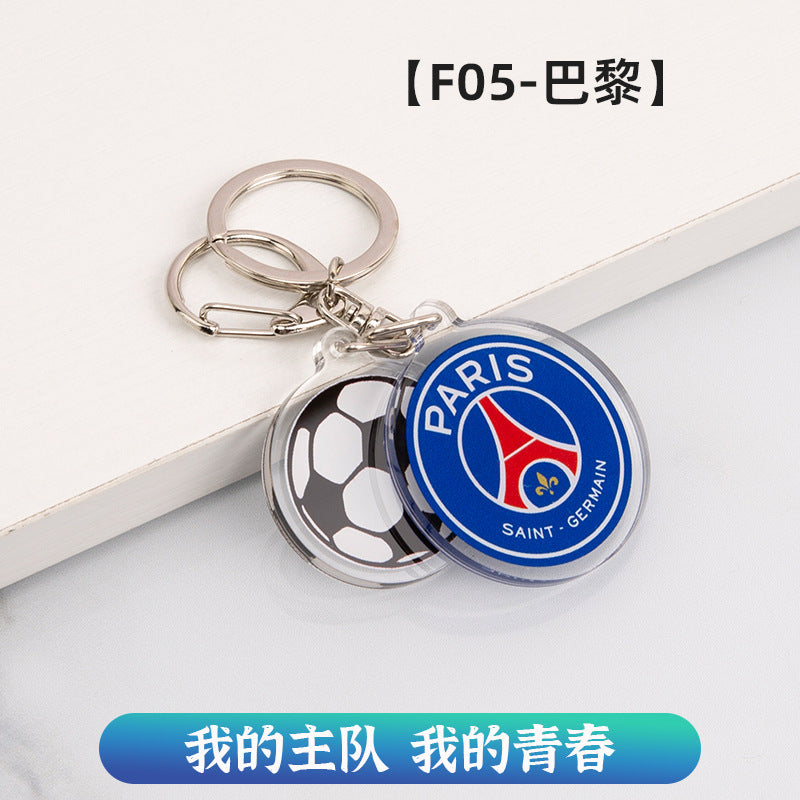 European Football Club Keychains - Soccer Team Logo Keychains, Bulk Pricing for Fans & Retailers
