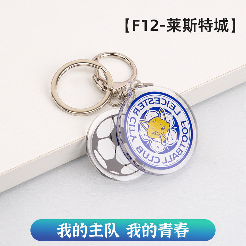 European Football Club Keychains - Soccer Team Logo Keychains, Bulk Pricing for Fans & Retailers