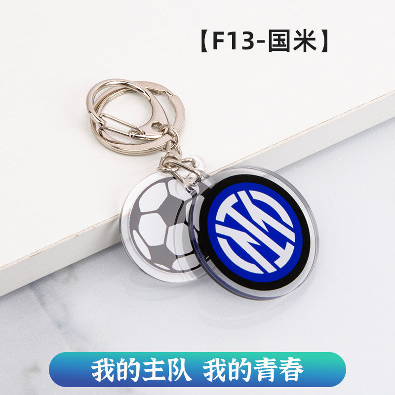 European Football Club Keychains - Soccer Team Logo Keychains, Bulk Pricing for Fans & Retailers