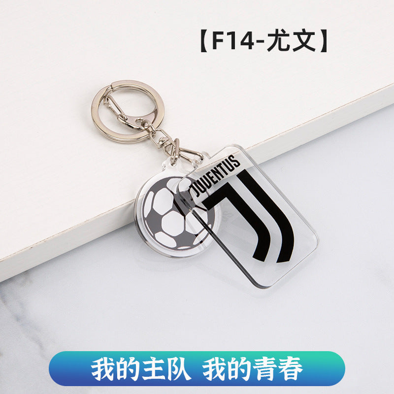 European Football Club Keychains - Soccer Team Logo Keychains, Bulk Pricing for Fans & Retailers