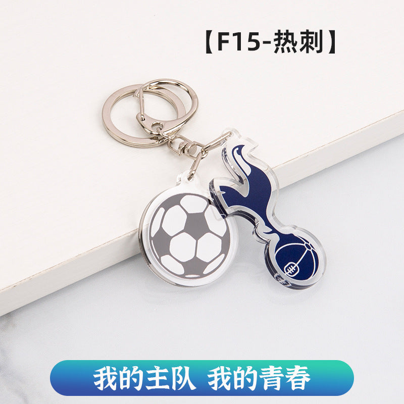 European Football Club Keychains - Soccer Team Logo Keychains, Bulk Pricing for Fans & Retailers