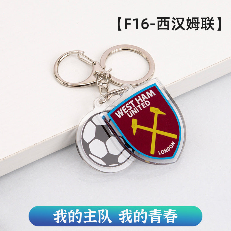 European Football Club Keychains - Soccer Team Logo Keychains, Bulk Pricing for Fans & Retailers
